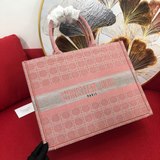 Большой размер [Dio.r Book Tote сумка для покупок с узором в клетку. Серия рюкза