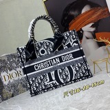 В комплекте с шарфом, шелкография, Dior, новейшая весенняя коллекция, сумка для 