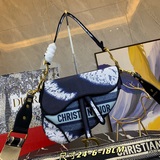 Высокое качество Сумка Di0r Saddle в стиле ретро возвращается в моду. Это популя