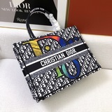 Dior, новейшая коллекция ранней весны, сумка для покупок, одноплечевая сумка, оф