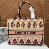 Новейшая весенняя коллекция Dior： сумка-шоппер, сумка через плечо, официальная к
