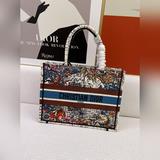 Dior, новейшая коллекция ранней весны, сумка для покупок, одноплечевая сумка, оф