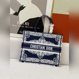 Dior, новейшая коллекция ранней весны, сумка для покупок, одноплечевая сумка, оф