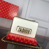 [Обновленная версия с логотипом] Новая популярная модель сумки Dior из телячьей 