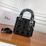 Dior [Серия первоклассных оригинальных страз] Импортный шелковый материал с акку