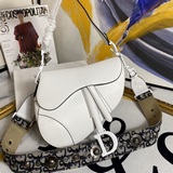 Высокое качество оригинальной кожи Классическая сумка Dior Saddle возвращается в