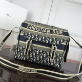 【19SS Dior Camp Новая сумка почтальона】 Ретро-принт «oblique» появился еще в 196