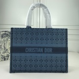 Большой узор в виде ребер 【Серия сумок для покупок dio.r book tote】 Большинство 
