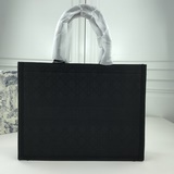 Большой узор в виде ребер 【Серия сумок для покупок dio.r book tote】 Большинство 