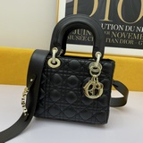 В комплекте с шарфом (Lady Dior). Четырехсекционная сумка с стеганым узором, изв