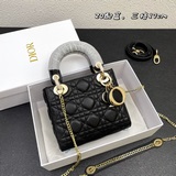 В комплекте с футляром. Сумка Lady Dior с тремя отделениями из ограниченной сери
