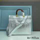Сумка FéI TOTE «Солнечная сумка» с простым логотипом в виде букв и янтарными руч