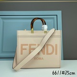 Сумка FéI TOTE «Солнечная сумка» с простым логотипом в виде букв и янтарными руч