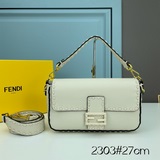 Fendi Ручной пошив из кожи Togo. Первый слой кожи, кожа Togo, масляно-восковая р