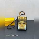 Элементы совместной коллекции FéI X Versace： небольшая сумка-тоут с принтом и ло