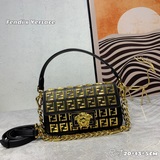 Цепочка Fendi & Versace 2023 совместная коллекция мини-сумка в стиле «реакти