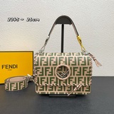 Кожа FEND с рельефным тиснением в виде букв FF в 3D, сумка с откидной крышкой, у