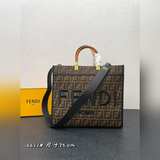 Сумка FéI TOTE «Солнечная сумка» с простым логотипом в виде букв и янтарными руч