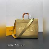 Сумка FéI TOTE «Солнечная сумка» с простым логотипом в виде букв и янтарными руч