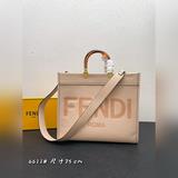 Сумка FéI TOTE «Солнечная сумка» с простым логотипом в виде букв и янтарными руч
