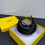 Мини-сумка Nano Fendigraphy в новом исполнении, из кожи с текстурой взорванной к