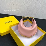 Мини-сумка Nano Fendigraphy в новом исполнении, из кожи с текстурой взорванной к