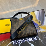 Высокое качество оригинальной кожи FENDI x-lite с мелким телячьим кожаным покрыт