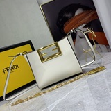 С двойными плечевыми ремнями! Новая сумка Fendi Way с двойной застежкой F. Класс