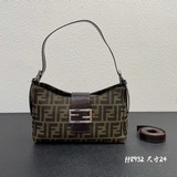 FENDI подержанная винтажная сумка с подмышечным ремнем, с классическим логотипом