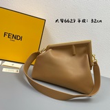 Оригинальная овечья кожа, большой размер, новейшая модель Fendi First! Сумка-кла