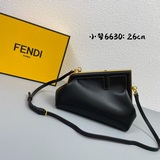 Оригинальная кожа овцы, новейшая модель Fendi First в сети! Сумка-клатч из кожи 
