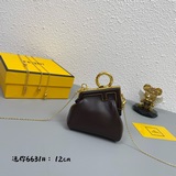 Оригинальная овечья кожа, новейшая модель Fendi First из овечьей кожи в мини-фор