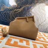 [Отправить] Fendi First. Большая сумка из кожи наппа, с фиксированной сумкой из 