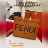 Сумка FéI TOTE «Солнечная сумка» с простым логотипом в виде букв и янтарными руч
