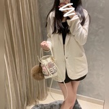 FD оригинальная сумка mon tresor bag с прозрачной сеткой и буквами, синхронизаци