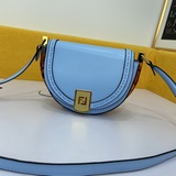 FENDI  2023 весна-лето коллекция сумок-седла ~ Высококачественная кожа в компакт