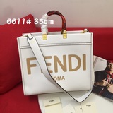 Сумка FéI TOTE «Солнечная сумка» с простым логотипом из букв, цвет янтарный.