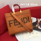 Сумка FéI TOTE «Солнечная сумка» с простым логотипом из букв, цвет янтарный.