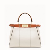 Новая модель FENDI Peekaboo lconlc в современном стиле с аппликациями, изготовле
