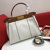 Новая модель FENDI Peekaboo lconlc в современном стиле с аппликациями, изготовле