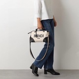 FENDI Знаменитая сумка By The Way среднего размера из кожи бычка с вышитым логот