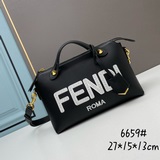 FENDI знаменитая сумка By The Way среднего размера из кожи бычка с вышитым логот