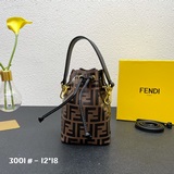 Оригинальная коробка, сумка Fend в форме маленького ведра, любимая многими знаме