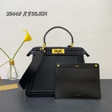 Сумка Iconic Peekaboo ISeeU среднего размера, из кожи, полностью ручной работы. 