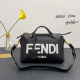 FENDI знаменитая сумка By The Way среднего размера из кожи бычка с вышитым логот