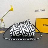 Маленькая сумка с коробкой, сумка Fendi First Midi, капсульная серия двухцветных