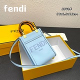FD Sunshine мини-тоут. Изысканная мини-сумка с ручками из черепахового панциря.