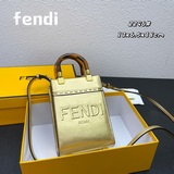 FD Sunshine мини-тоут. Изысканная мини-сумка с ручками из черепахового панциря.