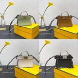 FENDI Super Mini： ручной работы сумка в форме кошки из кожи первого слоя, с мета