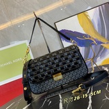 Комплект с коробкой. Сумка через плечо ICHAEL KORS с контрастным узором из двух 